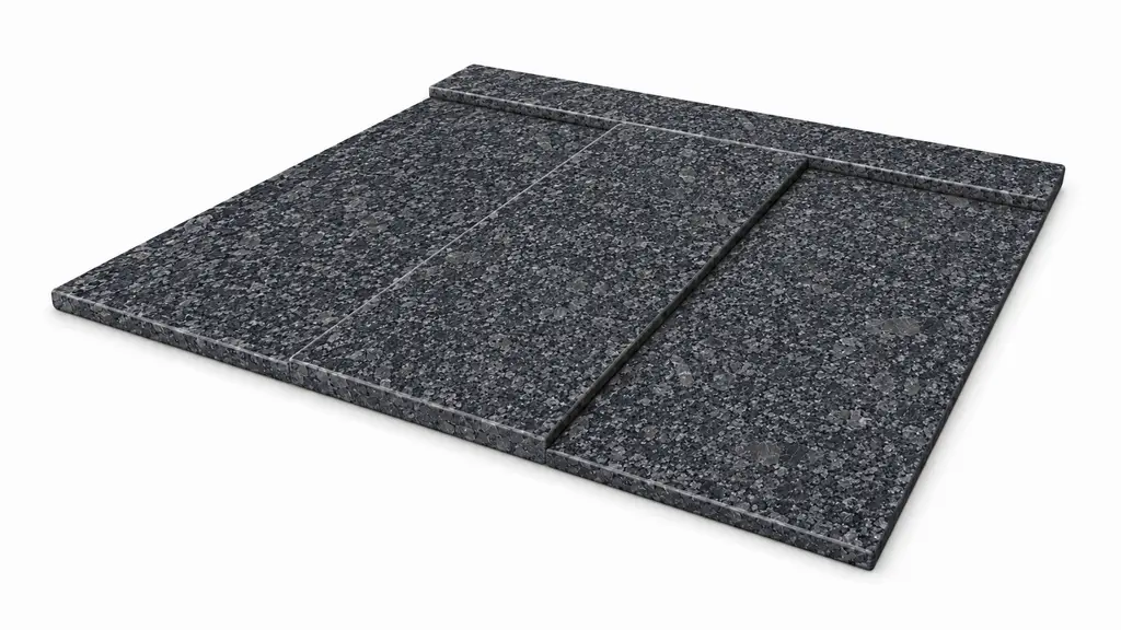 Granito plokštės „Steel Grey“ kapams - Image 1
